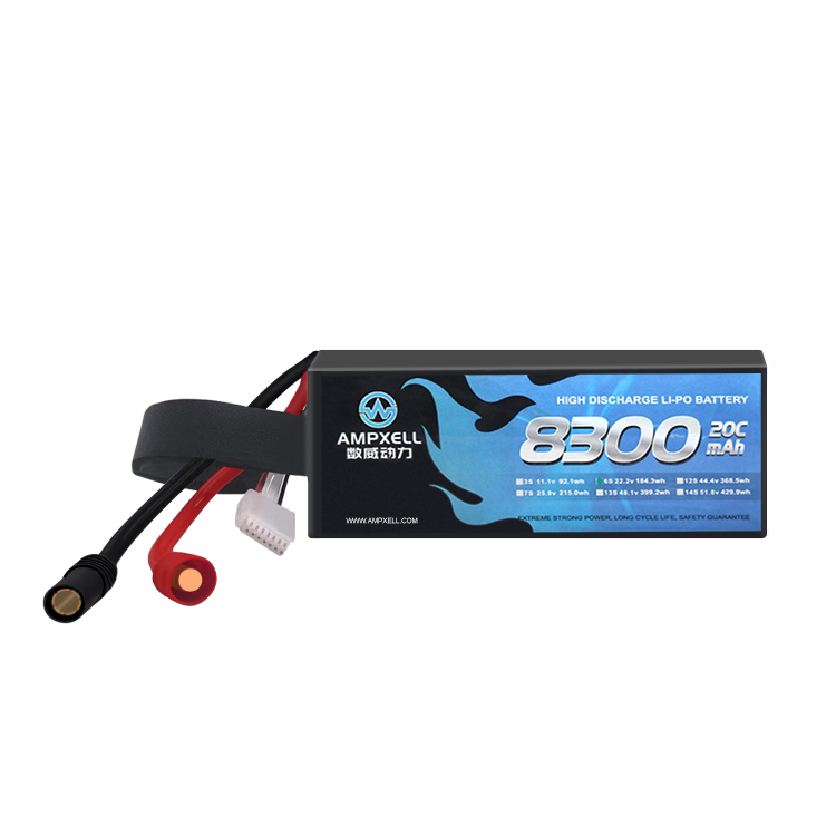 AMPXELL OEM/ODM Lipo батарея 22,2 v 6s 30C 8300mAh 6S1P LCO Cell батареи комплект AS150/XT90 терминал для фермерского дрона