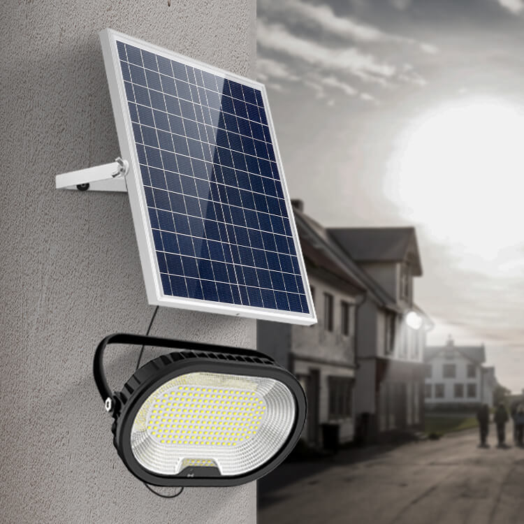 Водонепроницаемый IP65 Fteck Luces Solares 100 Вт 60 Вт наружный Lamparas Solares садовый светодиодный наружный Солнечный настенный светильник