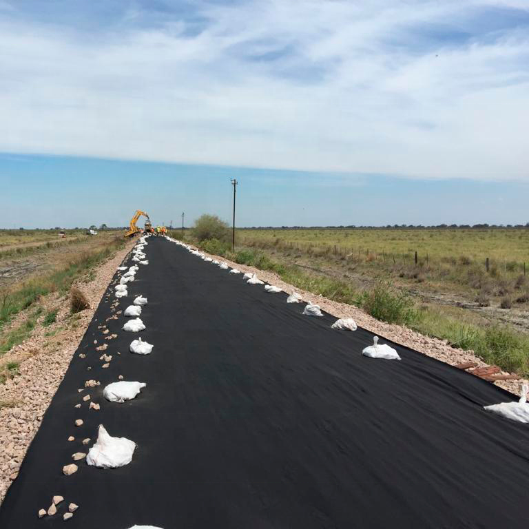 Нетканый Геотекстиль Land Fill Project ГЕО ткань иглопробивной полипропилен длинное волокно геотекстиль