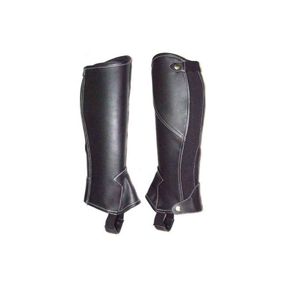 Chaps Equestrian product half , mini , leather , horse riding equipment
