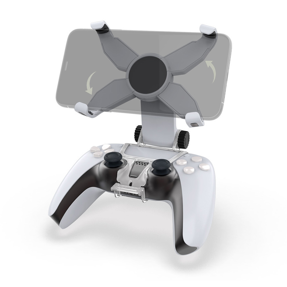 Горячая продажа зажим для мобильного телефона для PS5 геймпад зажим держатель Регулируемый контроллер стенд мобильный Геймпад контроллер игровая ручка