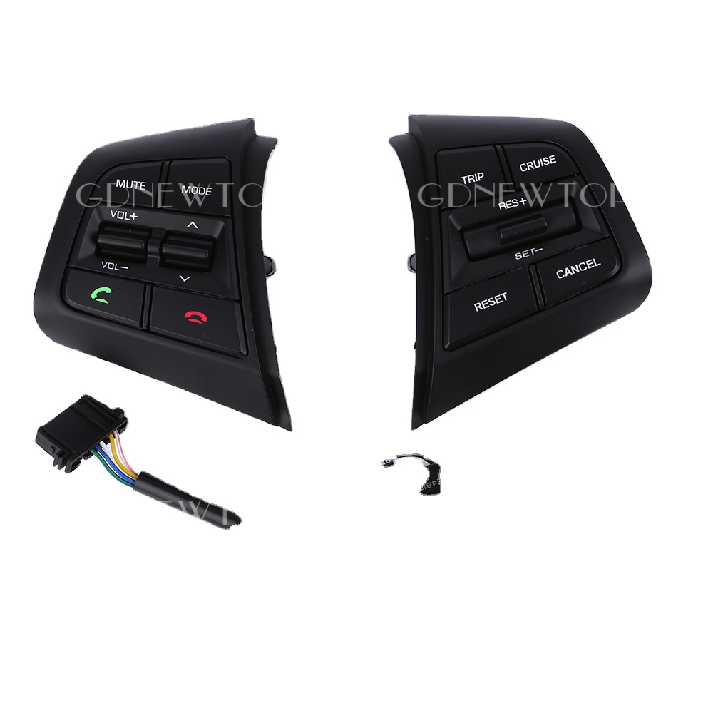 for hyundai Creta IX35 ix25 elantra car accessories 2021 car steering wheel Audio control
