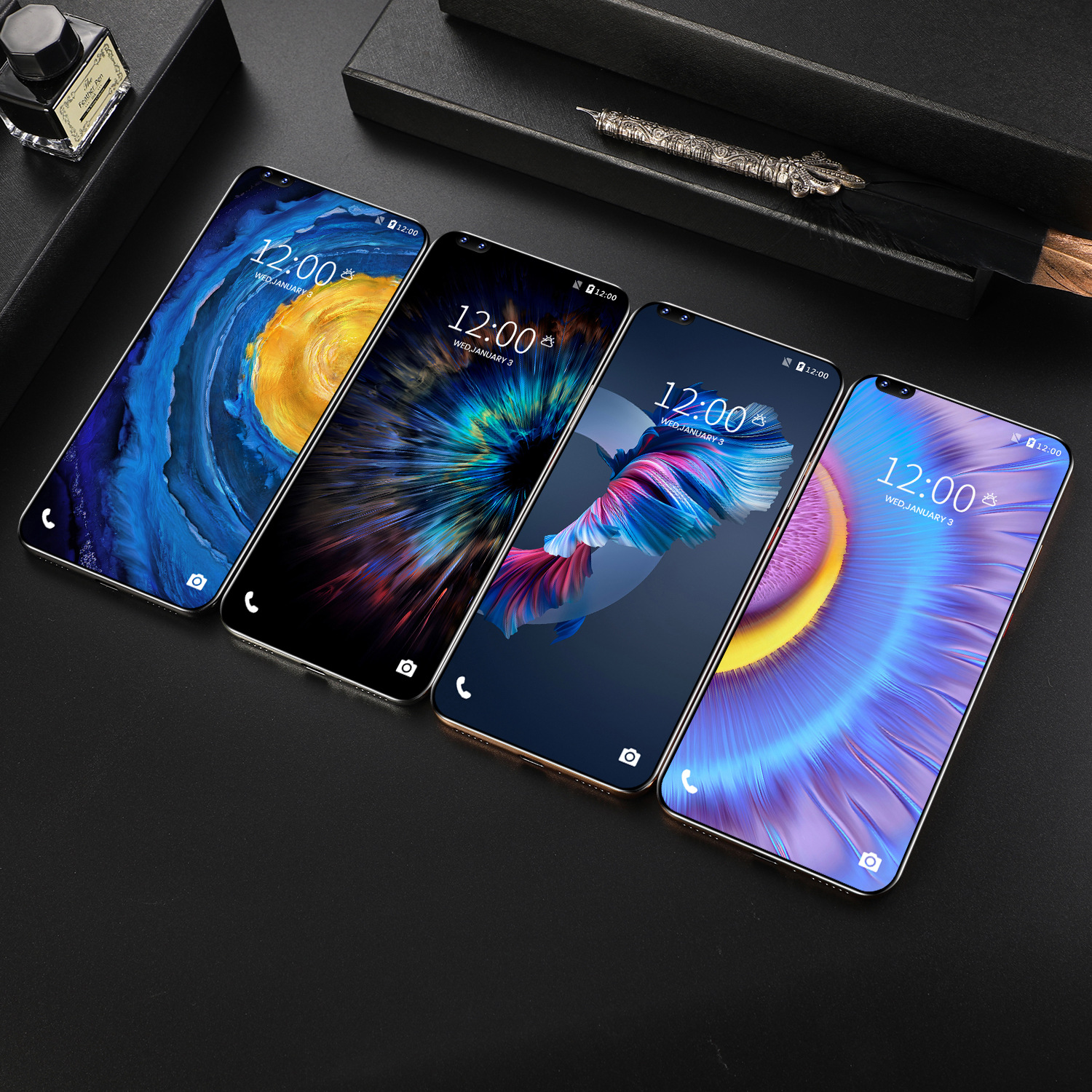 Горячая Распродажа, дешевый смартфон reno6 pro 8 + 16 Мп, 4 ядра, две SIM-карты, 6 ГБ + 128 Гб, 5,8 дюйма, Android 8,0, мобильные смартфоны в розничной упаковке