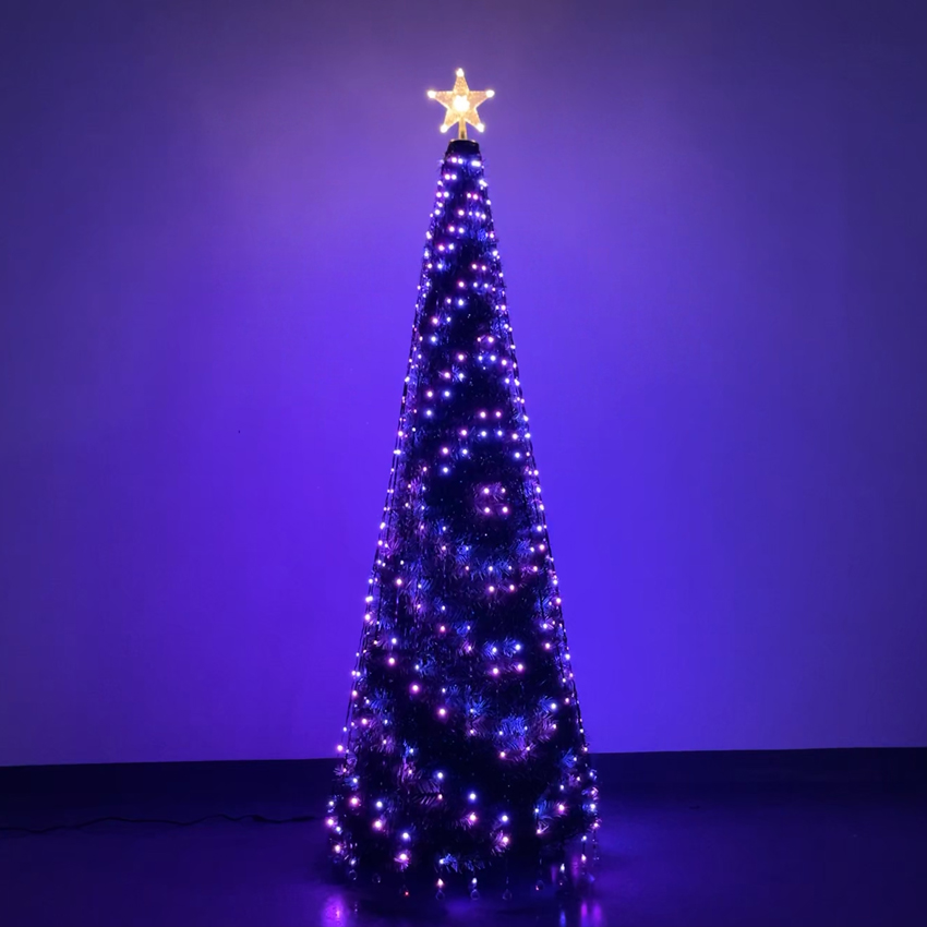 2021 New Products App Controlled Led Light Artificial Christmas Tree