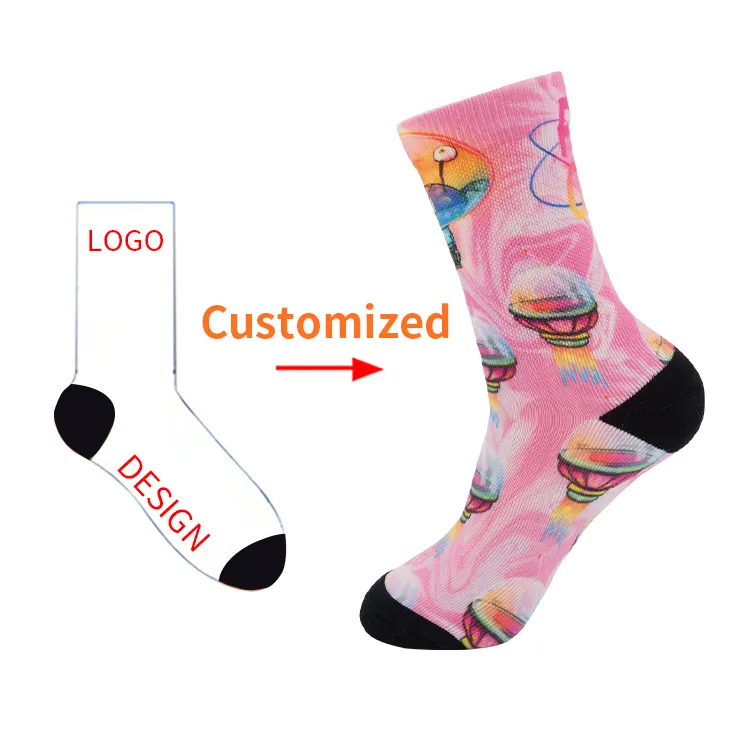 print socks 3d custom socks sublimation no moq
