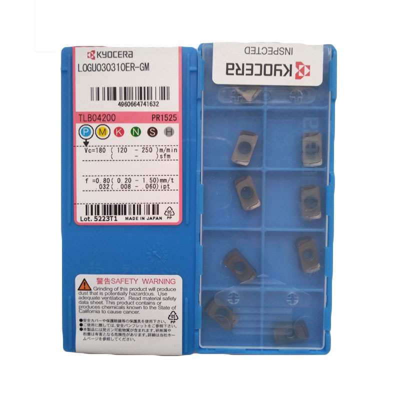 Твердосплавная вставка Kyocra CNC TOOLS LOGU030310ER-GM-PR1525