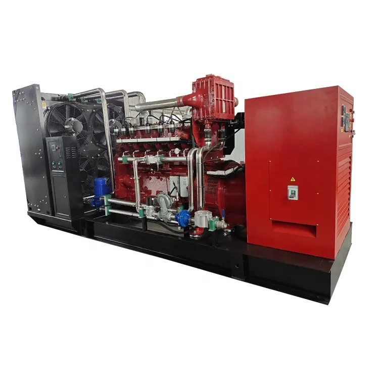 500kVA natural gas generator prices 50HZ/60HZ 12 Cylinders water cooling 400kW nature gas generator
