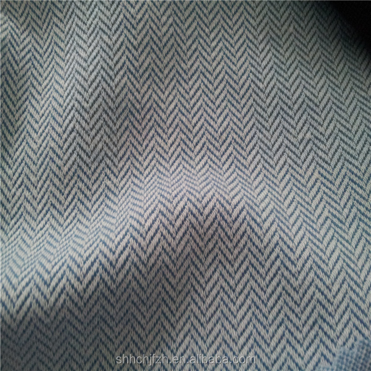Cotton Nylon Stretch Herringbone Fabric