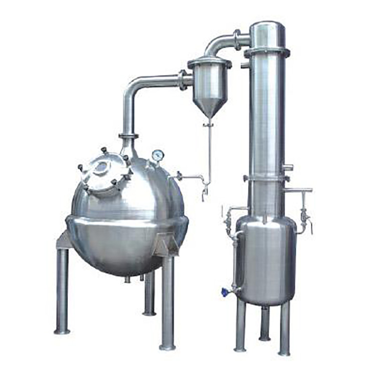 Low Price Sale Extraction Machine 1000kg Spherical Vacuum Concentrator