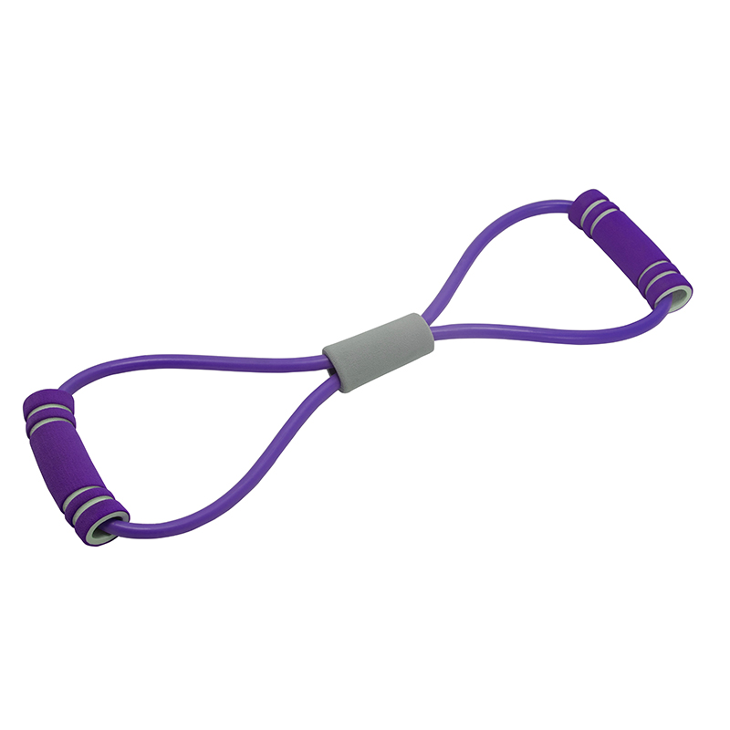 high quality Factory Price resistance elastic bands for fitness 8-shaped pull rope