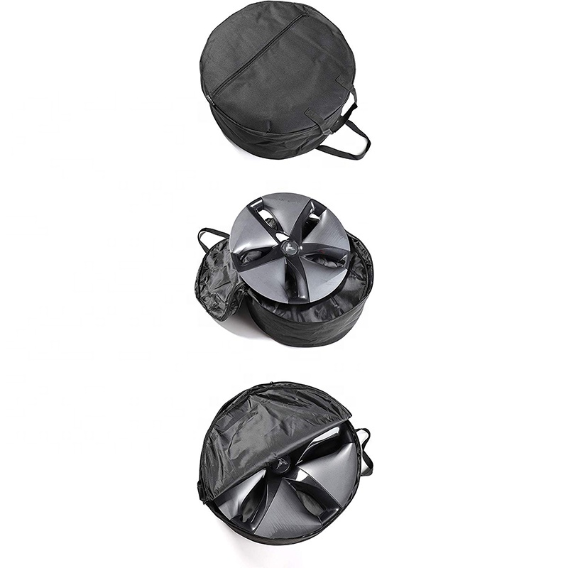 Wheel Cover Model Y 19" Gemini Hubcap Storage Bag Waterproof Spare Carrying Wheel Hub Cover Carrying Bag