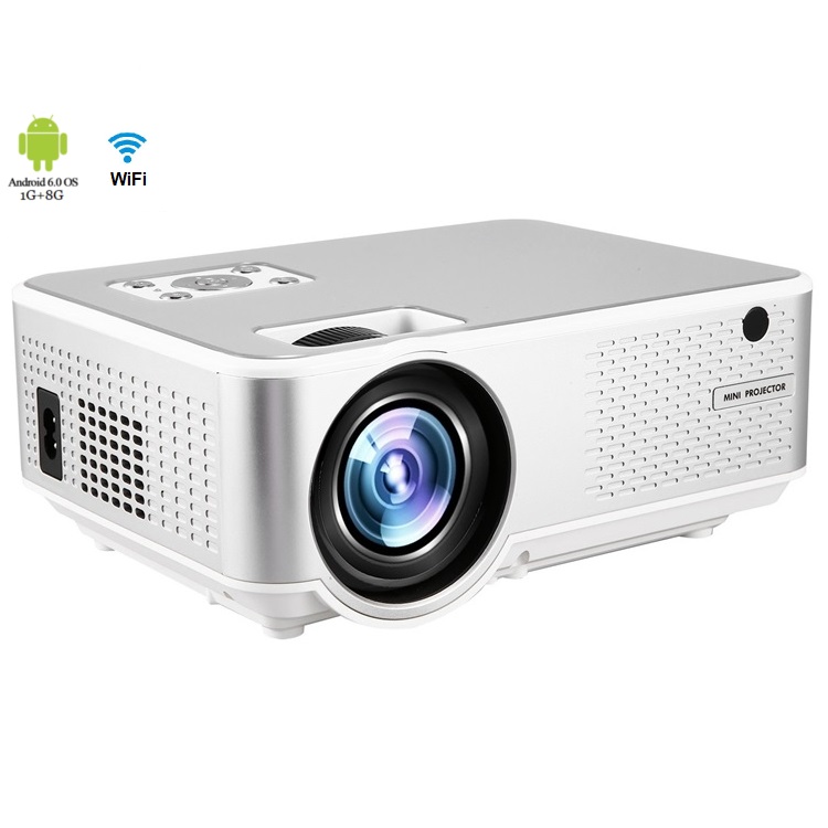 Домашний кинотеатр Android WIFI синхронизация дисплей светодиодный проектор 720p 1080p Full HD видео LCD проектор