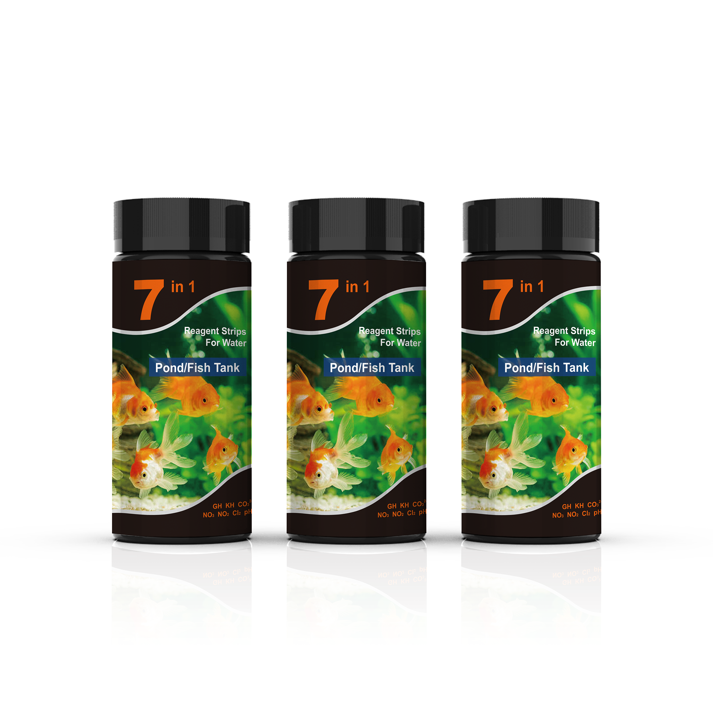 7 Way Fish Tank Water Test Kit Pond Water Test Strips Aquarium