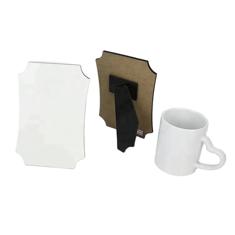 Wholesale High Quality Blank Sublimation MDF wooden photo frame panel plate