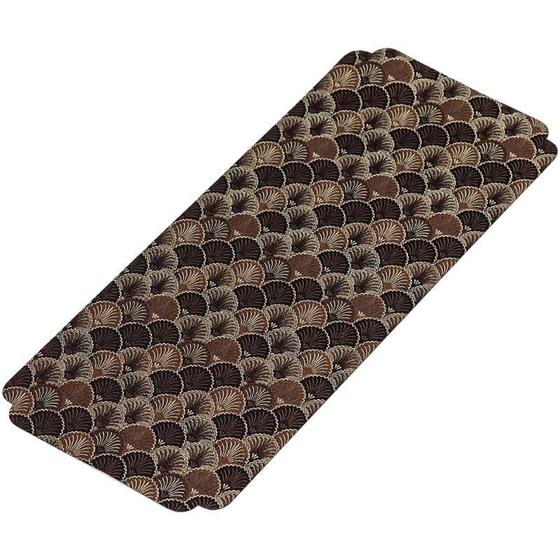 Waterproof Small Table Brocade Tea Mat Tea Table Ceremony Double-sided Embroidery Brocade For Kung Fu Tea