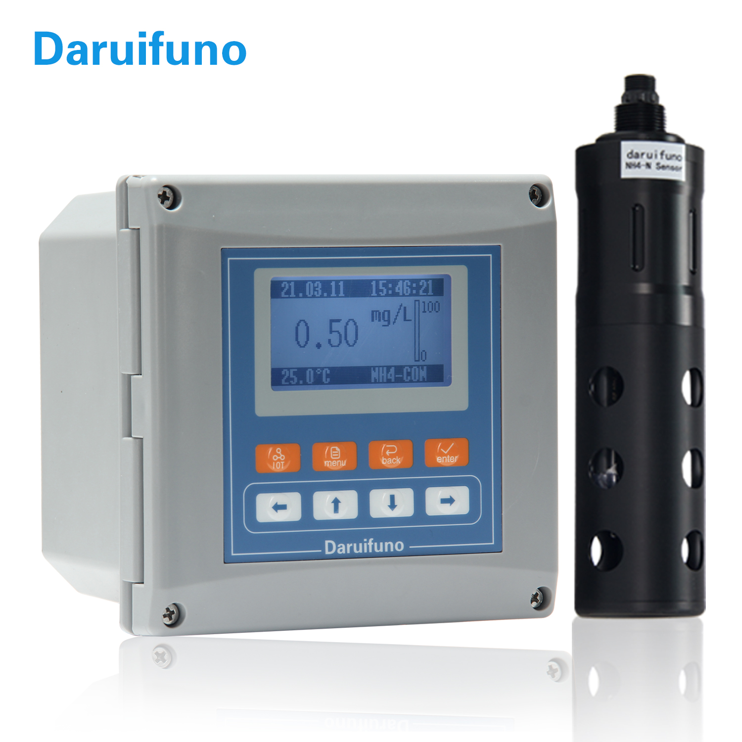 China Supplier NH4-N pH Ammonia on Line Meter for Water