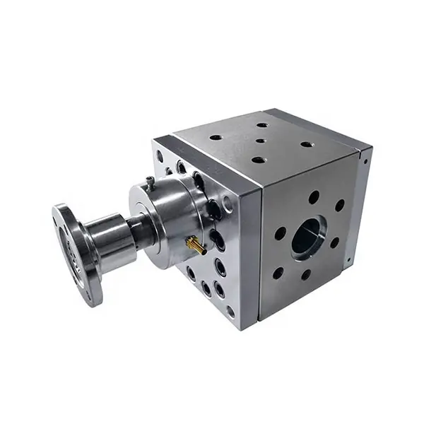 China manufacturer hot selling extruder gear pump for fishing net monofilament yarn extruding machine