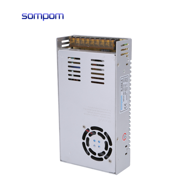 Одиночный выход AC DC светодиодный источник питания 5 вольт led мощность 300 Вт для светодиодного драйвера