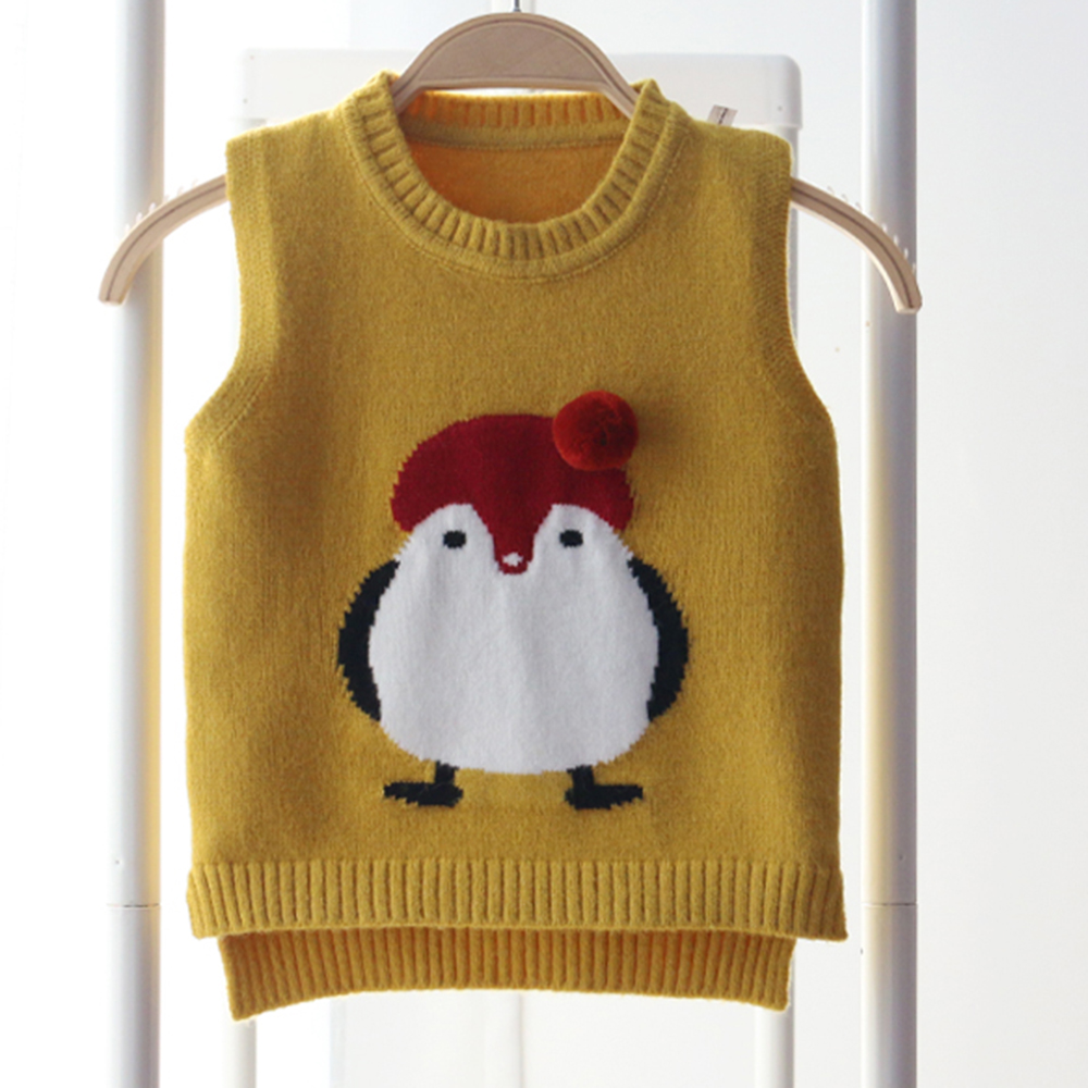 Factory Custom Boutique Baby Knitted Vest Baby Knit soft Waistcoat