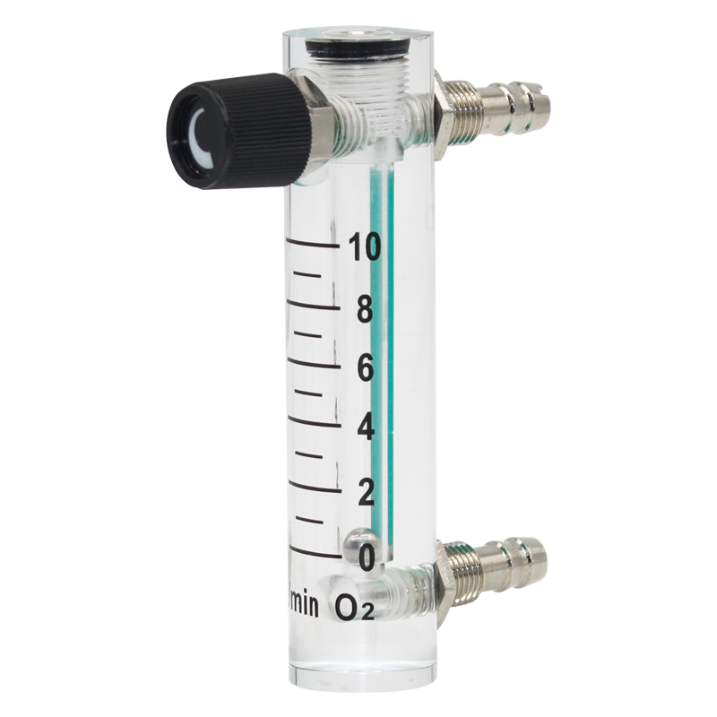 LZM-6T O2 portable low flow oxygen flow meter used in oxygen concentrator