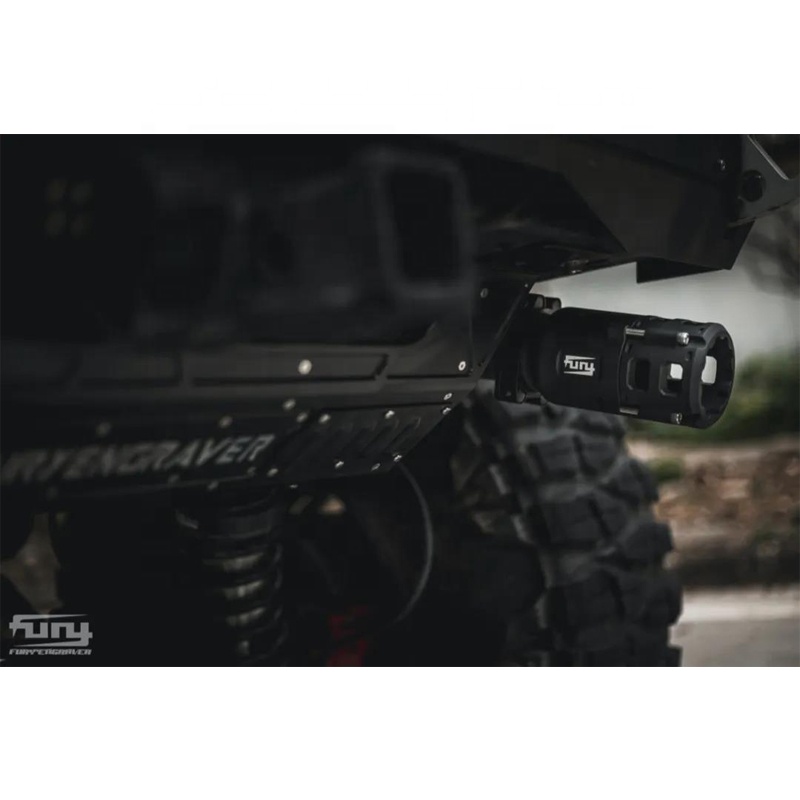 Furyengravвыхлопная труба для Jeep Wrangler JK JL аксессуары 4x4 глушитель от производителя