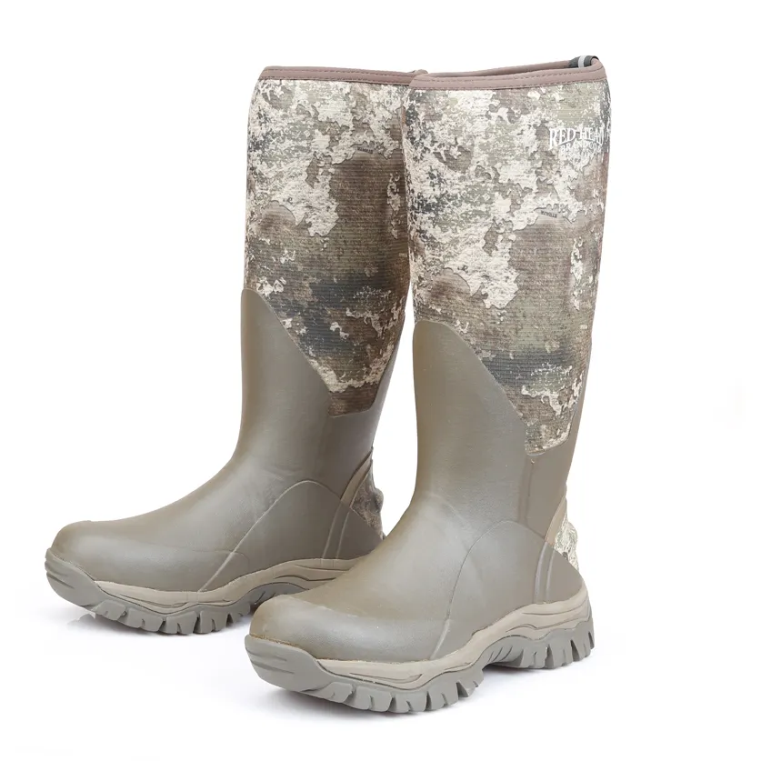 Hot sale women hunting boots neoprene waterproof boot steel shank for stability