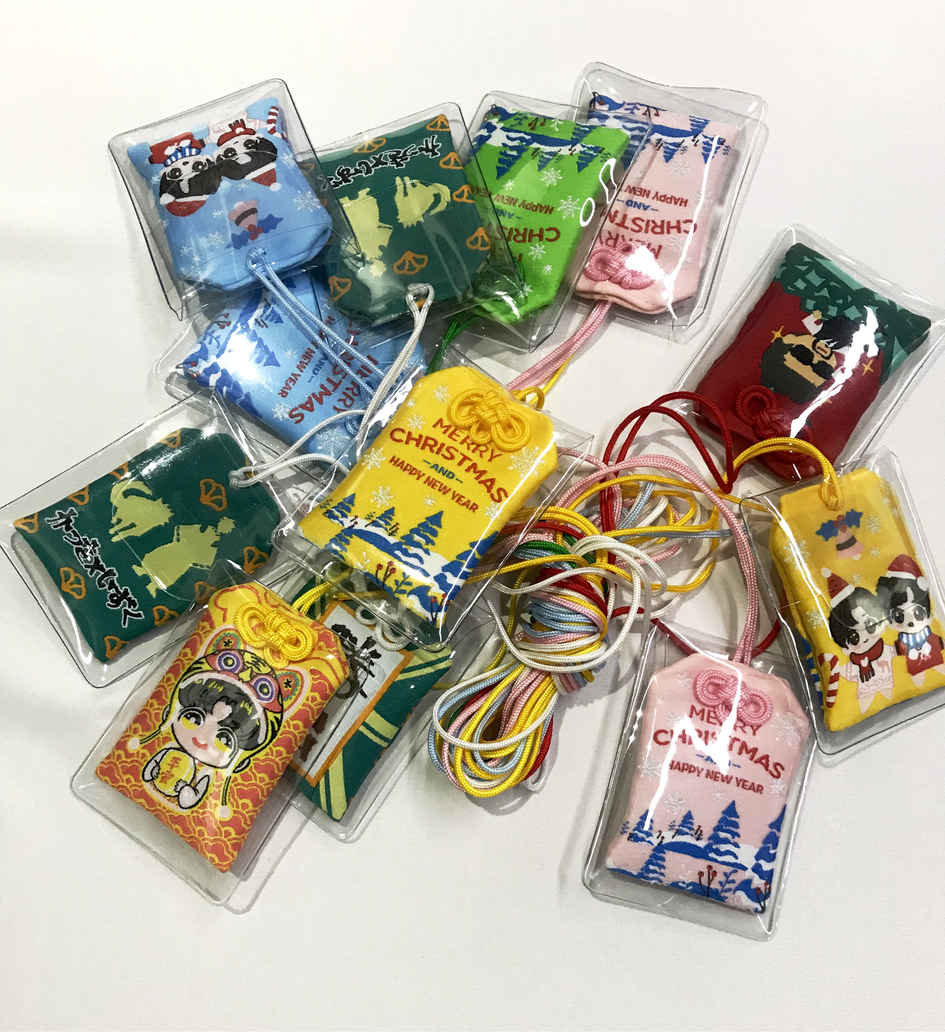Японский Lucky Omamori Шарм удачи пользовательские прелести сумки для здоровья, успеха