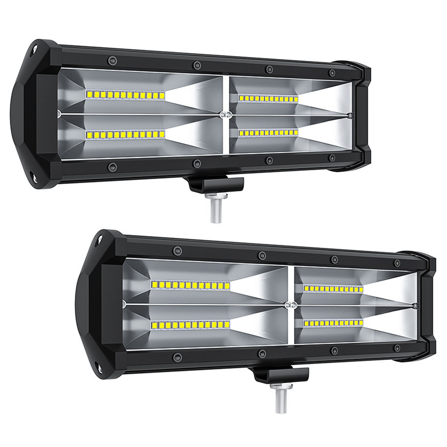 14400lm 144 Вт Светодиодный свет 12v 24v Sopt луч 6 дюймов 48 светодиодные противотуманные фары для внедорожника светодиодный свет бар для Atv
