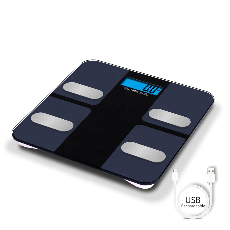 Sunwinon Top Sale F49w Smart Body Scales High Precision Sensor Smart Scale Measuring Physical Age Wifi Scale