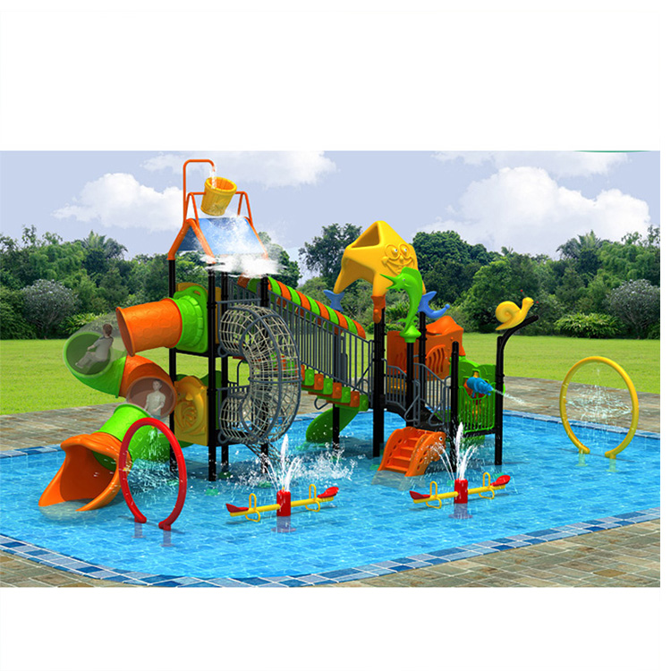 Kindergarten Home Kids Zone Outdoor Water Playground Kids Slide Equipment For Sale