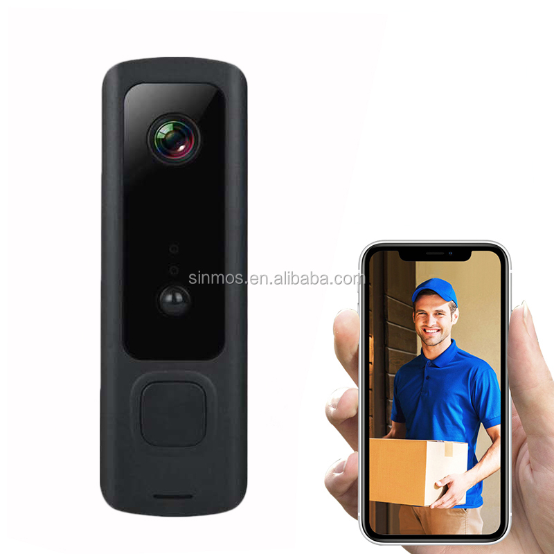 M6 Беспроводная сигнализация Pir дверной телефон ночного видения Fhd 1080P 720P Интерком Wifi Смарт видео дверной звонок камера