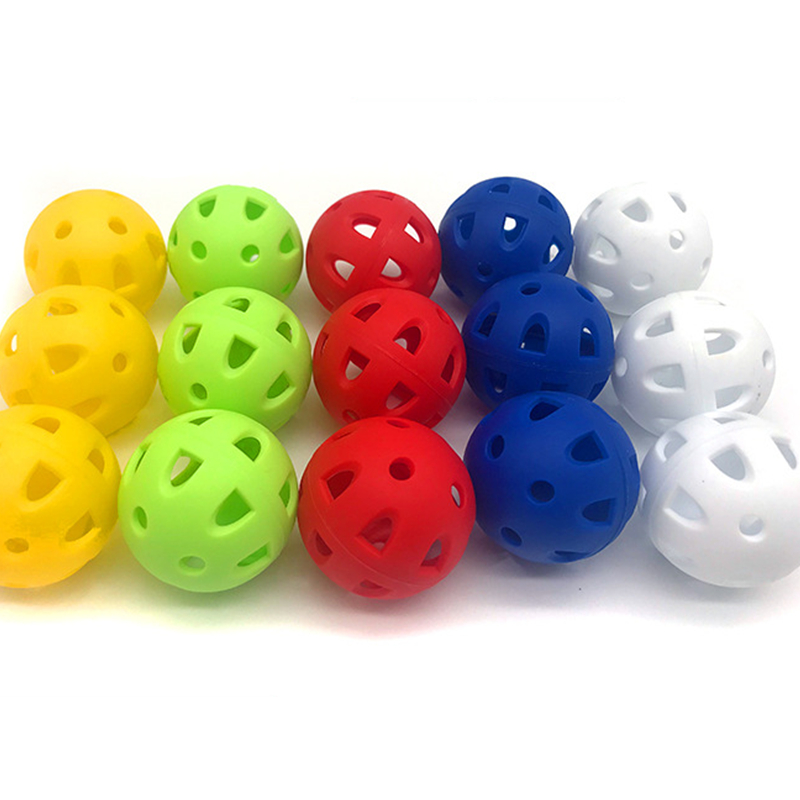 Wholesale Low Price Hollow EVA Golf Training Balls Soft Colorful Golf Balls for Beginner