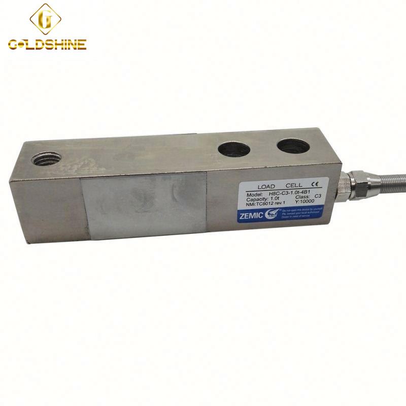 H8C S type Alloy steel pressure sensor zemic load cell 100kg