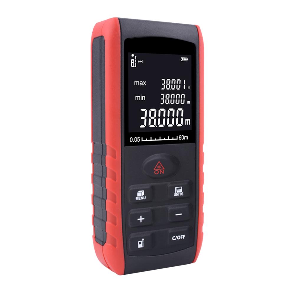 Handheld Digital Laser distance meter Laser Rangefinder ruler Distance Measuring Device 60m