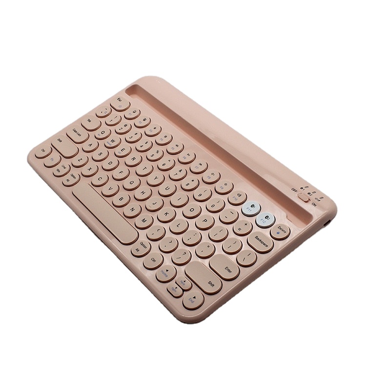 Professional hot-selling universal portable mobile phone tablet wireless mini keyboard two-color optional