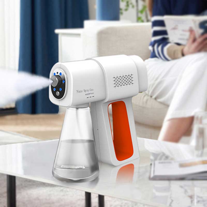 Koofex CE ROHS FCC Certificate Good Quality 2200mah Cordless Rechargeable Multiple Use Atomiation Spray Nano Gun Nano Sprayer