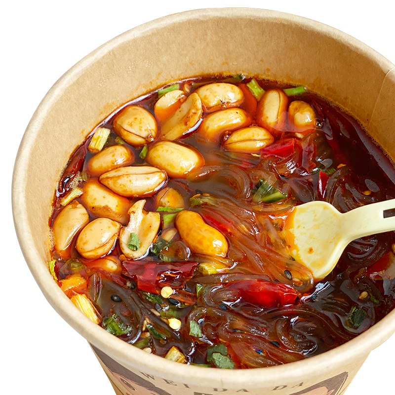 2021 popular good taste paper cup instant noodle rice vermicelli