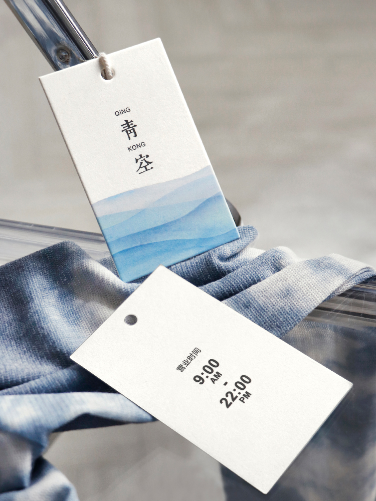 Wholesale Swing Price Clothes Shirt Recycled Garment Tags for Custom Logo