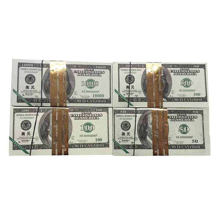 Hot Sale Paper Heaven Currency Dollar Mingbi Feng Shui Ancestor money for prey and missing