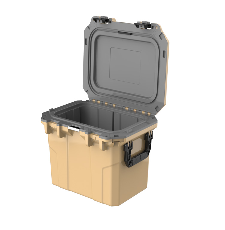 Пластиковые изолированные охладители льда 50L Открытый Ice Box Портативный пиво может пить для наружного