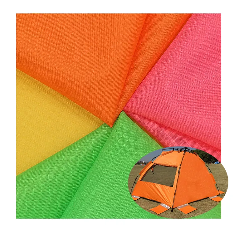 nylon ripstop 100% nylon fabric ripstop polyester fabric waterproof customize shape for tent 0.5mm ribstop fabric for jacket