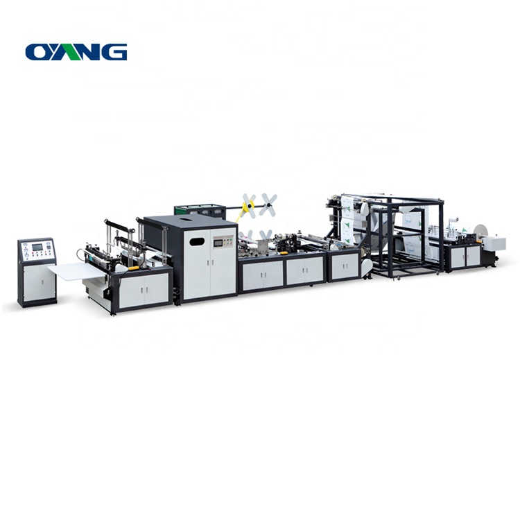 ONL-XB800 автоматический Non сплетенный мешок делая машину, 5 в 1 нетканый материал мешка коробки делая машину