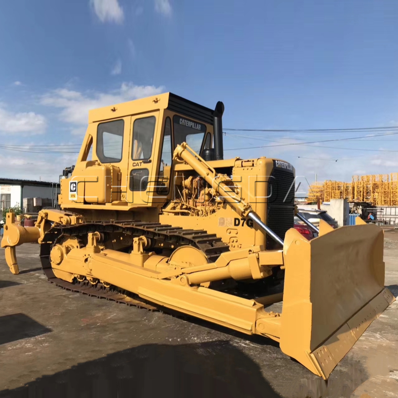 Китайские дешевые бульдозеры Caterpillar D7G D7R б/у мини-бульдозеры