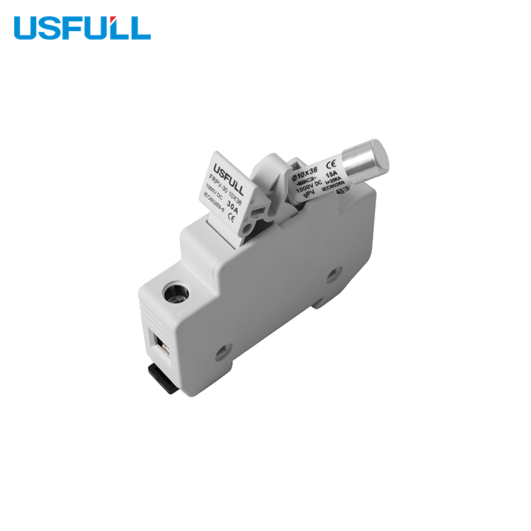 Солнечный PV DC 1000V 15A 20A 25A 32A предохранитель с держателем предохранителя