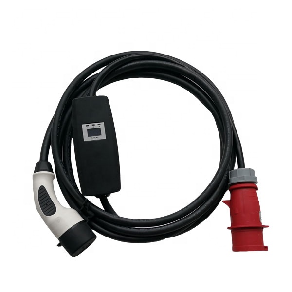 TUV CE ROHS Khons portable ev charger 16A EVSE mode 2 electric car charging cable