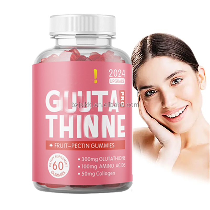 High Quality Factory Organic Ultimate Gluta Lightens Brightens Dark Skin Melasma With Vitamin Skin Whitening Gummies Supplement