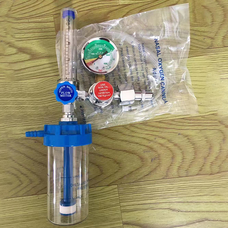 Professional Medical oxigen flow meter regulator stock medical 25l oxygen flow meter oxygen gas cylinder regulator for sale