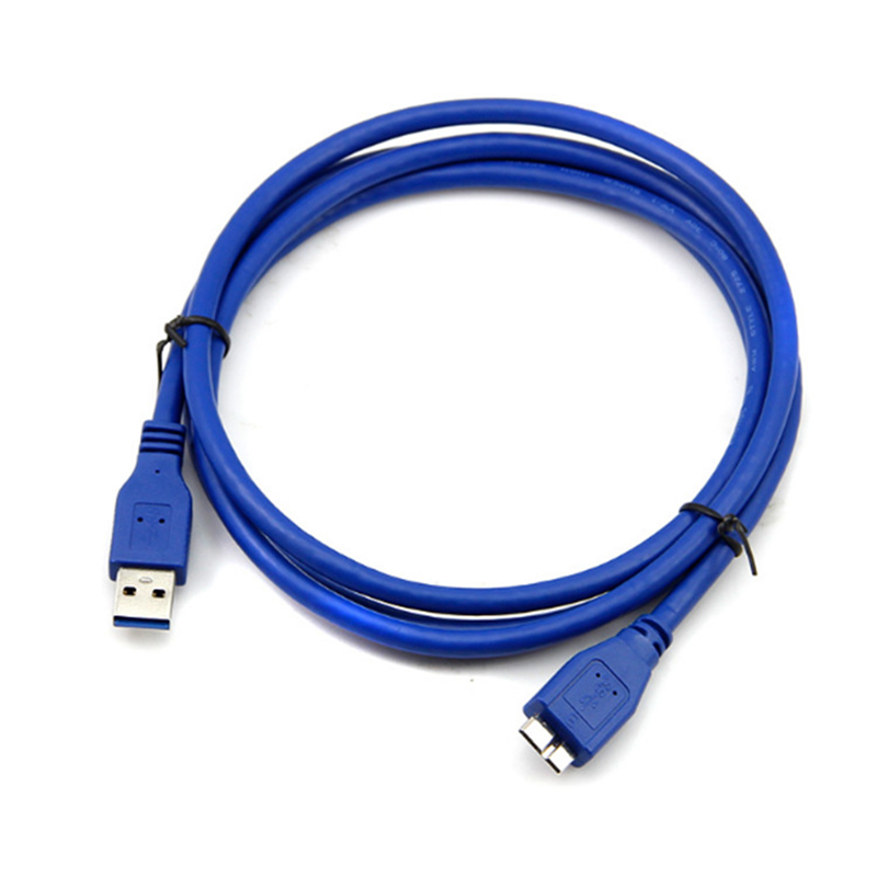 Кабель USB 3,0 к Micro B USB тип A Micro-B кабель для передачи данных для Samsung S5 Note 3 HDD внешний кабель для жесткого диска 0,3/0,5/1/1,5