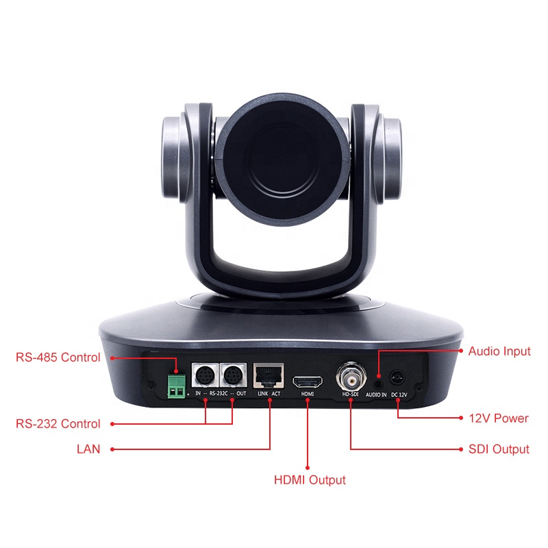 Hd Hdmi 4K 1080P Facebook Live Streaming Zoom Gimbal Lan Wifi Ip Computer Web Ptz Webcam Camera recording for streaming