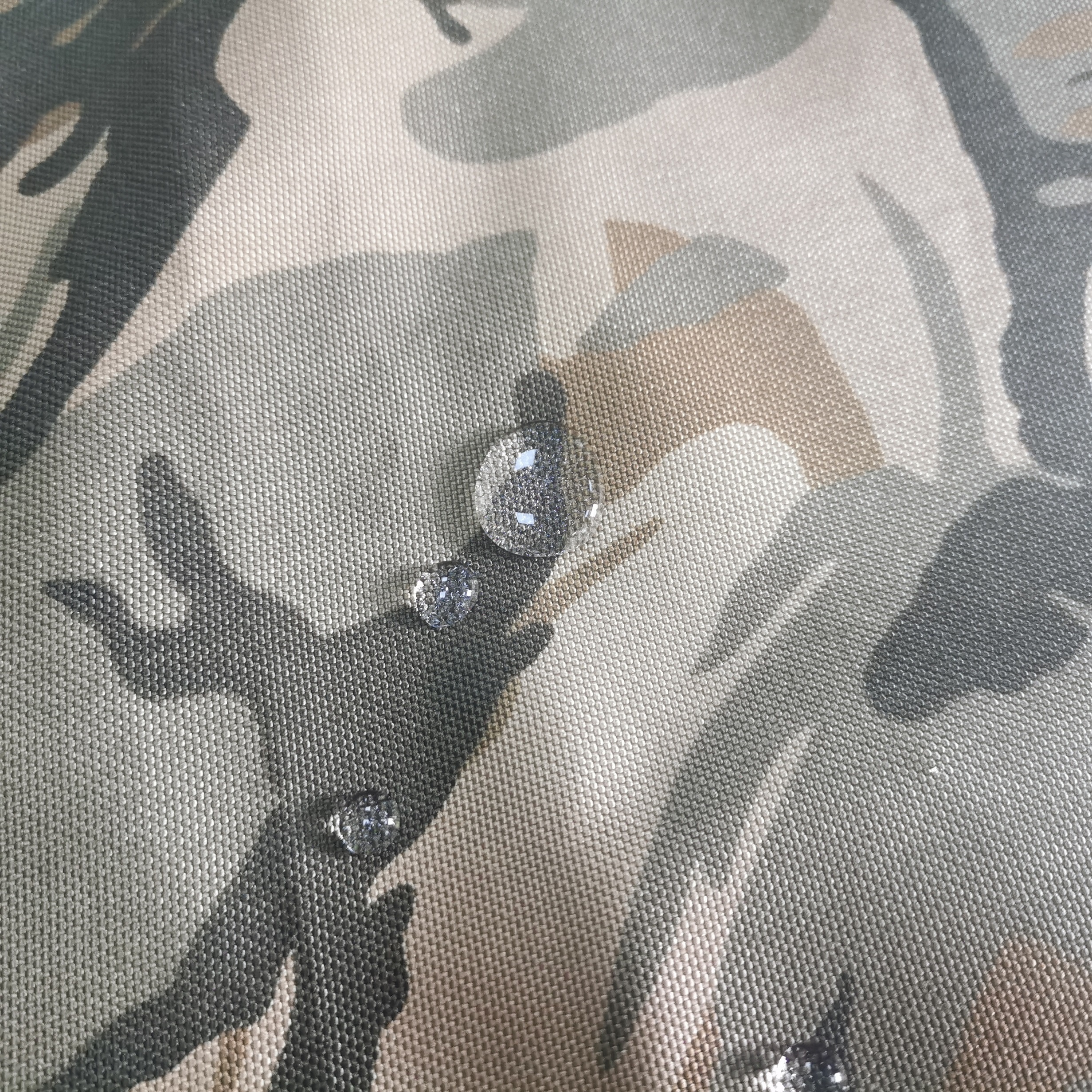 1000D камуфляж нейлон Cordura ПУ 3 раза покрытие водоотталкивающая ткань